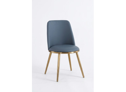Mesa de comedor sillas de tela de lujo diseño de acero inoxidable silla con respaldo acolchado nueva
