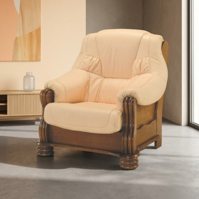 Diseñador Sofá clásico individual de televisión y sillón tapizado clásico.