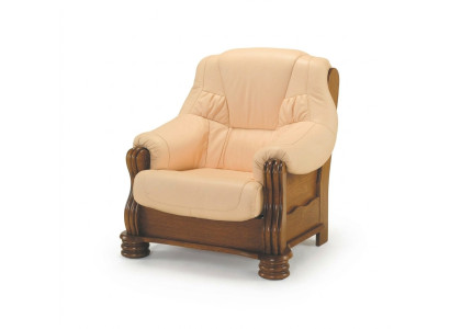 Diseñador Sofá clásico individual de televisión y sillón tapizado clásico.