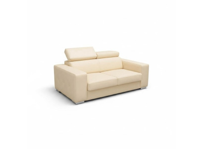 Sofá biplaza nuevo moderno sofá beige 2 plazas sofás muebles sala de estar madera.