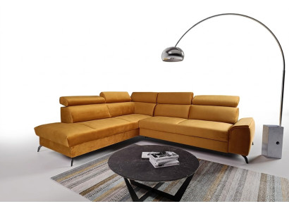 Sofá en forma de L Nuevo Moderno Sofá-cama moderno esquinero Acolchado Mueble