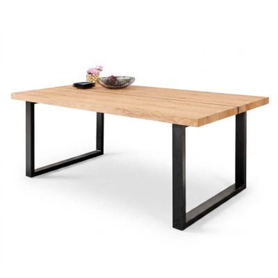 Mesa Muebles Loft Madera Mesa de comedor 160x90cm Mesas Diseño moderno Nuevo