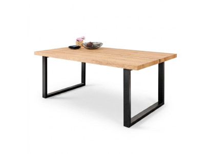 Mesa Muebles Loft Madera Mesa de comedor 160x90cm Mesas Diseño moderno Nuevo