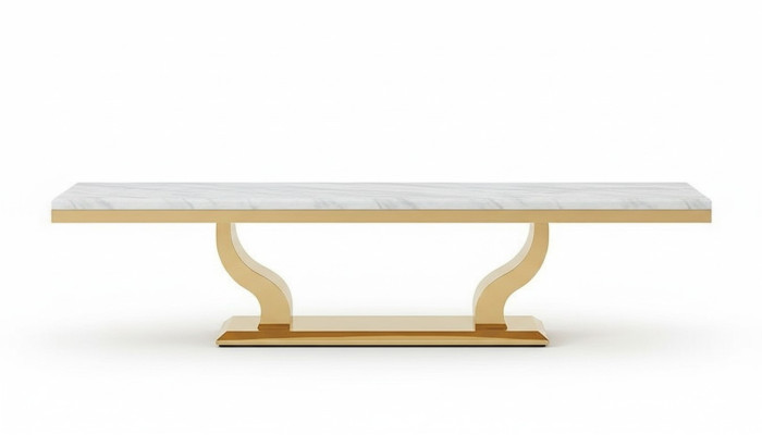 Moderno aparador mueble de TV estantería acero inoxidable cómoda consola nueva.