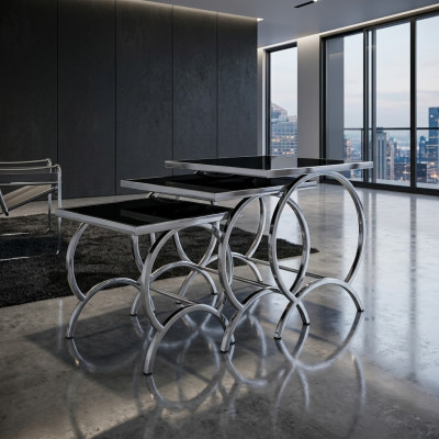 Mesa de centro de lujo, mesa de café, mesa de diseño auxiliar, mesa de sala de estar.