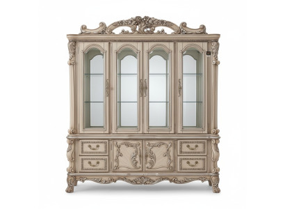 diseño clásico Vitrina Armario de cristal Vitrina Mostrador estante barroco