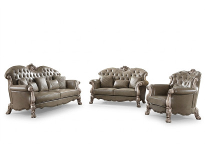 Barock Chesterfield conjunto de sofás clásicos Muebles de sofá Sofás de sofá nuevos