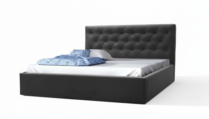 Cama de lujo cama matrimonial estilo muebles dormitorio hotel camas 180x200 Chesterfield