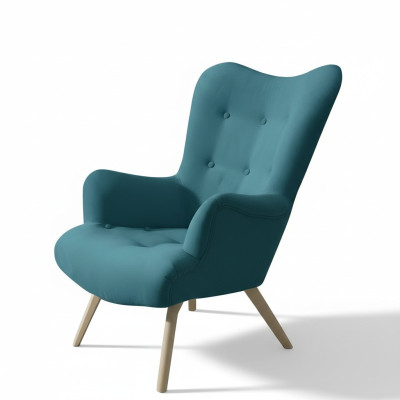Sofá de un asiento Lounge Club Muebles Sillón Orejero Sofá Sofá de televisión Nuevo