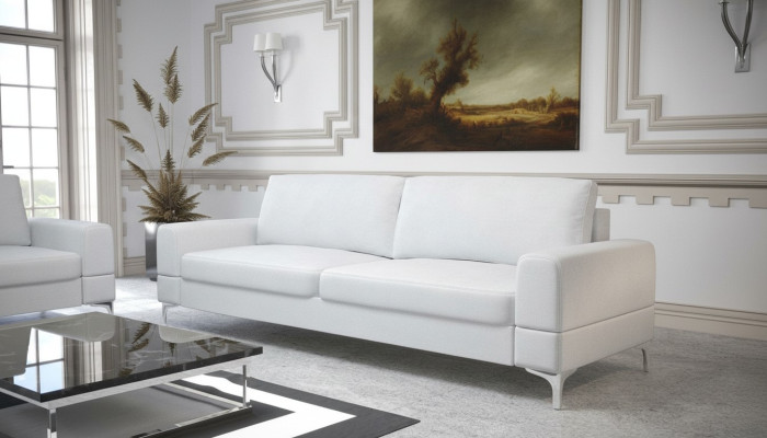 Sofá Sofá Tapizado Elegante Diseño de Lujo de Dos Plazas Sala de Estar Sofás Modernos
