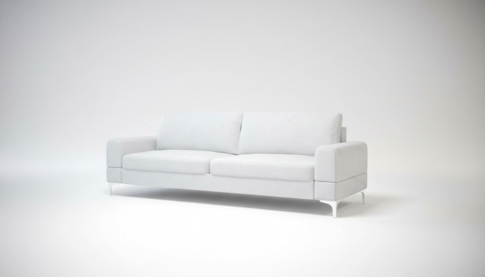 Sofá Sofá Tapizado Elegante Diseño de Lujo de Dos Plazas Sala de Estar Sofás Modernos