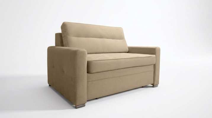 Diseño Sofá Tela Chesterfield Sillón de 1.5 plazas Sofás tapizados Lounge Club