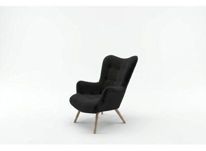 Silla de lujo tapizada para relajarse en el bar del club, silla de cóctel de salón de muebles de diseño.