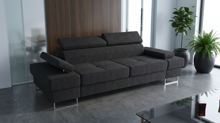Sofá de diseño 3 plazas multifuncional sofá de sofá cama tapizado sofás sofás nuevos