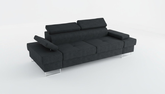 Sofá de diseño 3 plazas multifuncional sofá de sofá cama tapizado sofás sofás nuevos