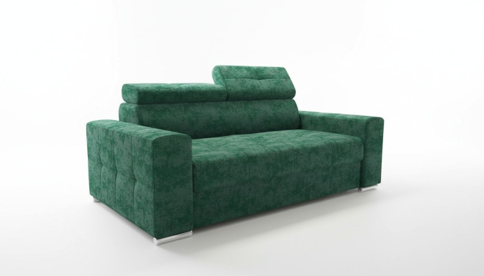 Sofá de diseño de dos plazas de tela y cuero para sofá, sofá cama multifuncional nuevo.