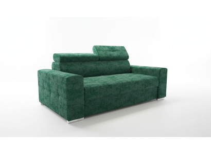 Sofá de diseño de dos plazas de tela y cuero para sofá, sofá cama multifuncional nuevo.