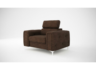 Sofá de tela sofá acolchado textil nuevo sillón Chesterfield sofá de televisión 1 plaza