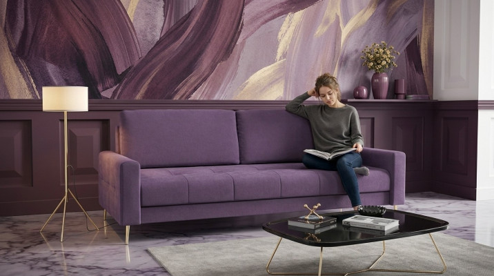Sofá de 3 plazas Sofá de tela de diseño elegante Muebles Sofás Sofás xxl grandes nuevos