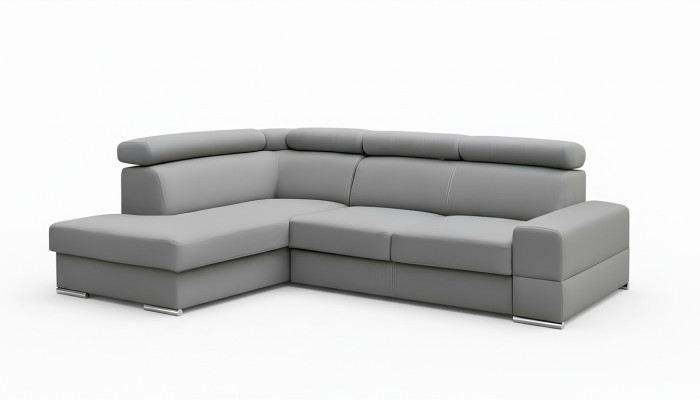 Sofá de alta calidad para la sala de estar Sofá en forma de L con función de cama Textil Moderno Sofás.