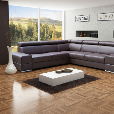 Sofá de diseño en forma de L, sofá esquinero nuevo, conjunto de sofás de tapicería nueva, sofás para el salón.