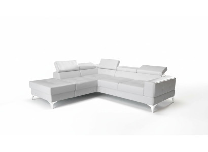 Sofá esquinero en forma de L, sofá de salón, tapizado, multifunción, diseño moderno, textil.