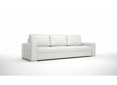 Sofás de tela modernos acolchados de tres plazas con función de cama diseño