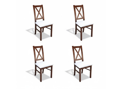 Grupo de sillas tapizadas de tela, nuevo conjunto de 4 sillas de comedor.