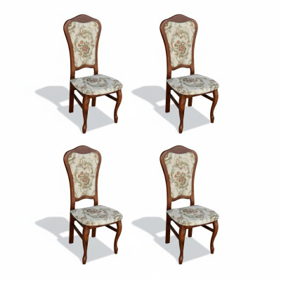 Silla Tapizado Diseño Salón Cocina Asiento Respaldo Conjunto Sillón Nuevo 4 sillas Nuevas