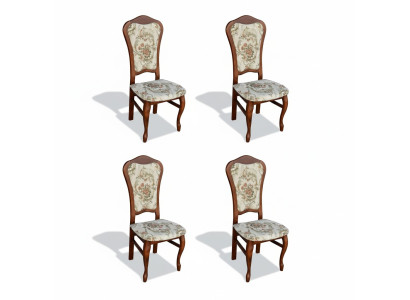 Silla Tapizado Diseño Salón Cocina Asiento Respaldo Conjunto Sillón Nuevo 4 sillas Nuevas