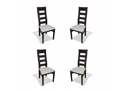 Sillas Comedor Gastro Tela Nuevo Diseño Juego 4x Silla Sillón Madera Textil Tapizado