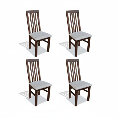 Conjunto de sillones de tela para asientos nuevos, sillón de club para televisión, 4 sillas tapizadas de comedor, sala de estar.