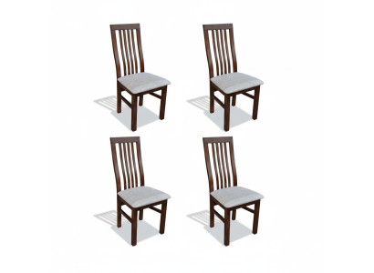 Conjunto de sillones de tela para asientos nuevos, sillón de club para televisión, 4 sillas tapizadas de comedor, sala de estar.