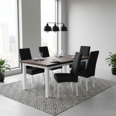 Conjunto de 6 sillas de respaldo grupo de sillas Grupo completo de sillas de comedor.