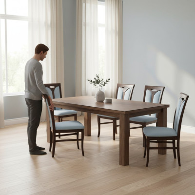 Conjunto de sillones Lounge Set Ess 6x Silla Diseño Tela Asiento Sillas Grupo