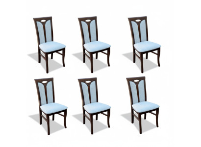 Conjunto de sillones Lounge Set Ess 6x Silla Diseño Tela Asiento Sillas Grupo