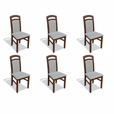 Grupo completo de sala de estar de 6 piezas, nuevo juego de sillas de comedor con respaldo.