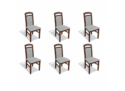 Grupo completo de sala de estar de 6 piezas, nuevo juego de sillas de comedor con respaldo.