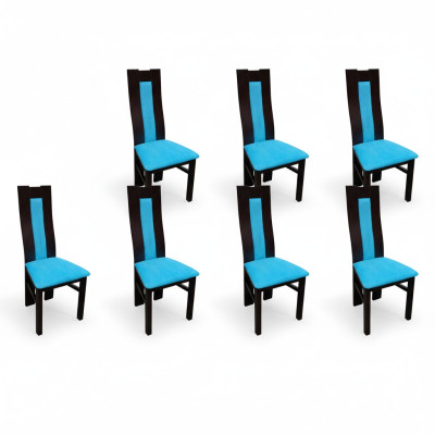 Conjunto completo de sala de estar de 6 piezas nuevos Juego de sillas de comedor Set de sillas con respaldo.