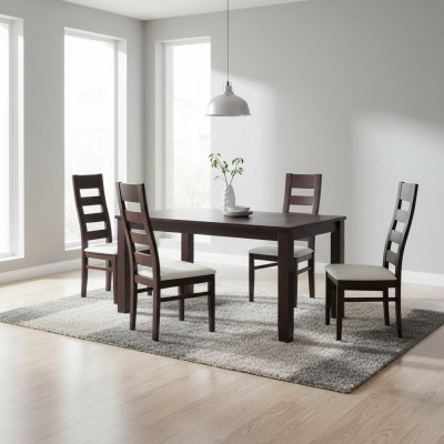 Grupo de tela textil Nuevo comedor Restaurante Diseño Silla 6x Sillas Set Sillón