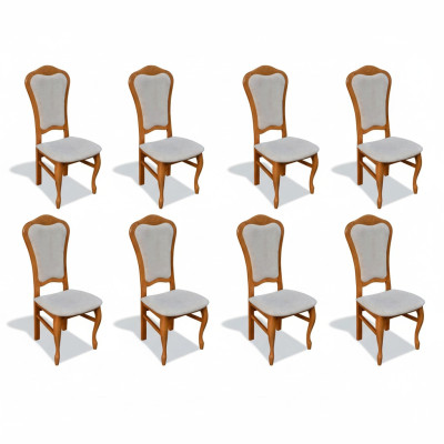 Conjunto completo de sillas de diseño para comedor. Juego de sillas 8 piezas nuevo.
