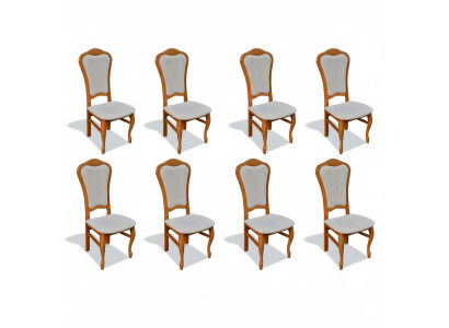 Conjunto completo de sillas de diseño para comedor. Juego de sillas 8 piezas nuevo.