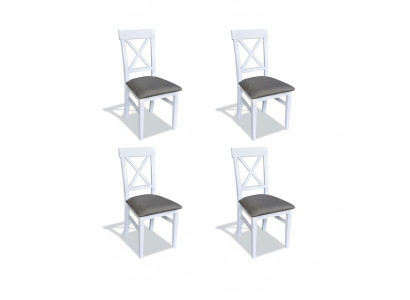 Conjunto de sillones nuevos 4 sillas Silla Tapicería Diseño Porche Asientos de cocina Comedor