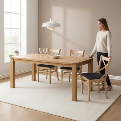Diseño conjunto de sillas Grupo tapizado Textil 4 sillas Muebles de lujo Sillas de respaldo Nuevas