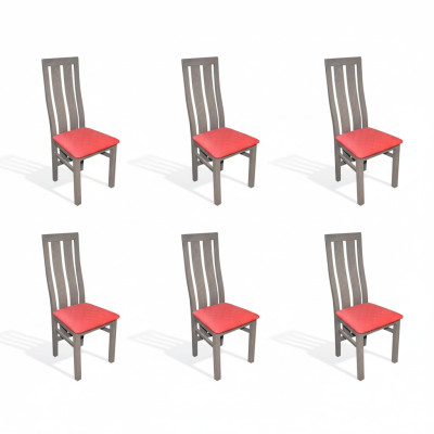 Juego de comedor 6 piezas Set de sillas de comedor Set completo de sillas Conjunto completo