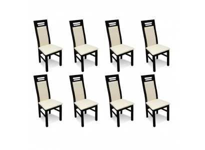 Diseño de silla de comedor Set de sillas Grupos 8x Juego Nuevo Grupo completo de asientos