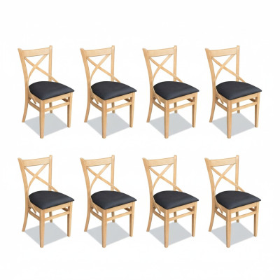 Sala de estar Restaurante Diseño de sala de estar Silla Conjunto de 8 sillas Sillón Gastronomía Nuevo