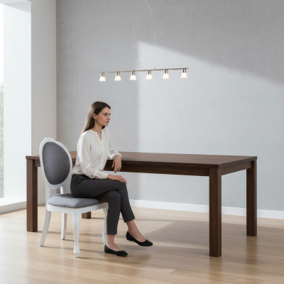 Conjunto de sillas de diseño para restaurante en el comedor, grupo de sillas para cocina nuevas, 8 sillas.