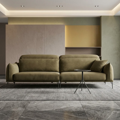Sofá Tapizado 4 Plazas Textil Big Xxl Sofás de Salón Textil
