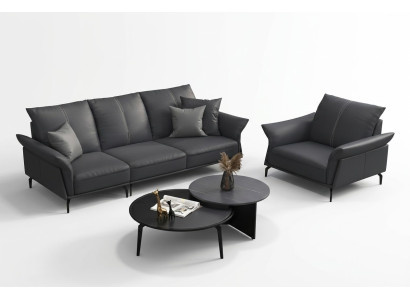 Sillón relax de tela de lujo Lounge, sillón de club con asiento tapizado diseño sofá.